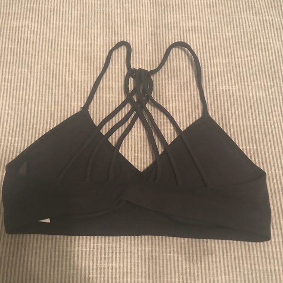 NWOT Black Crossback Sports Bra - Picture 5 of 6